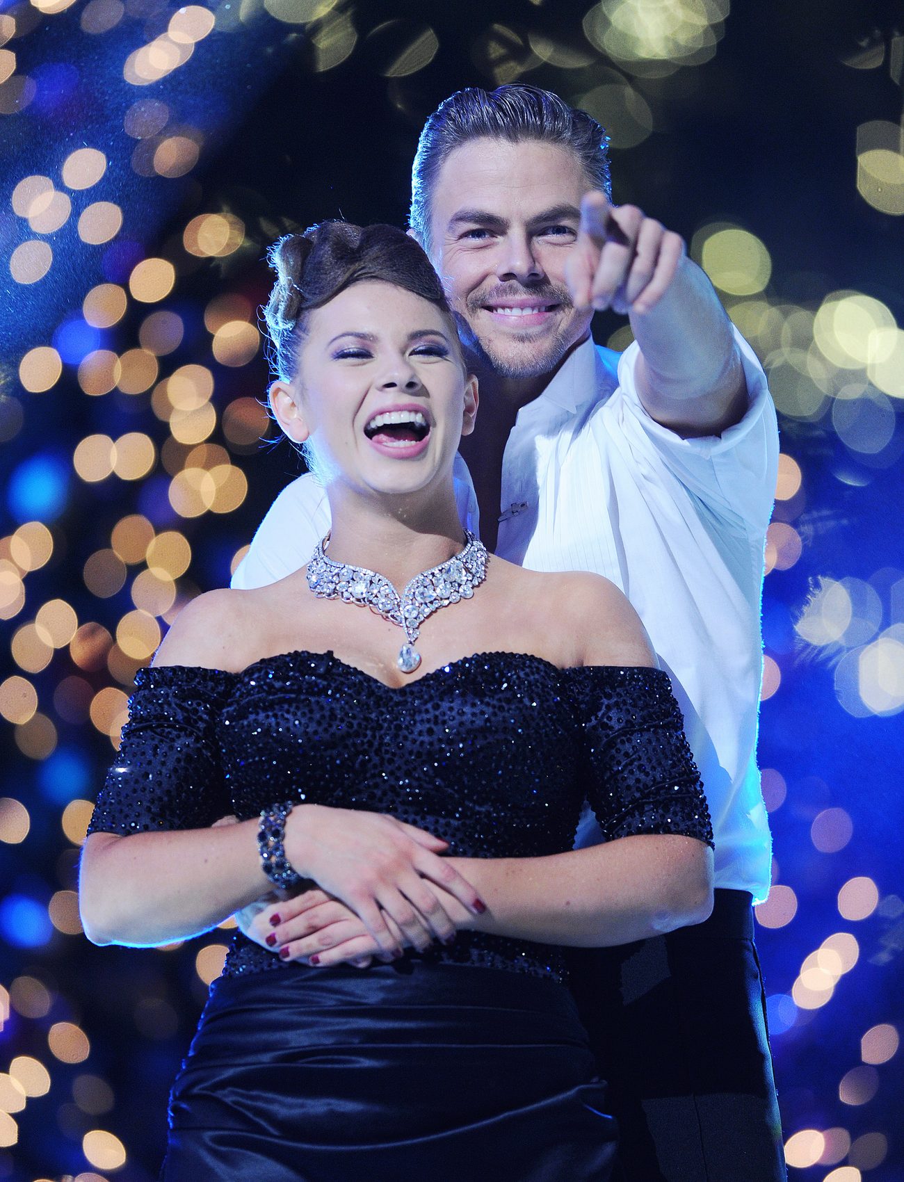 Bindi Irwin and Derek Hough at Dancing With The Stars Live Finale Show