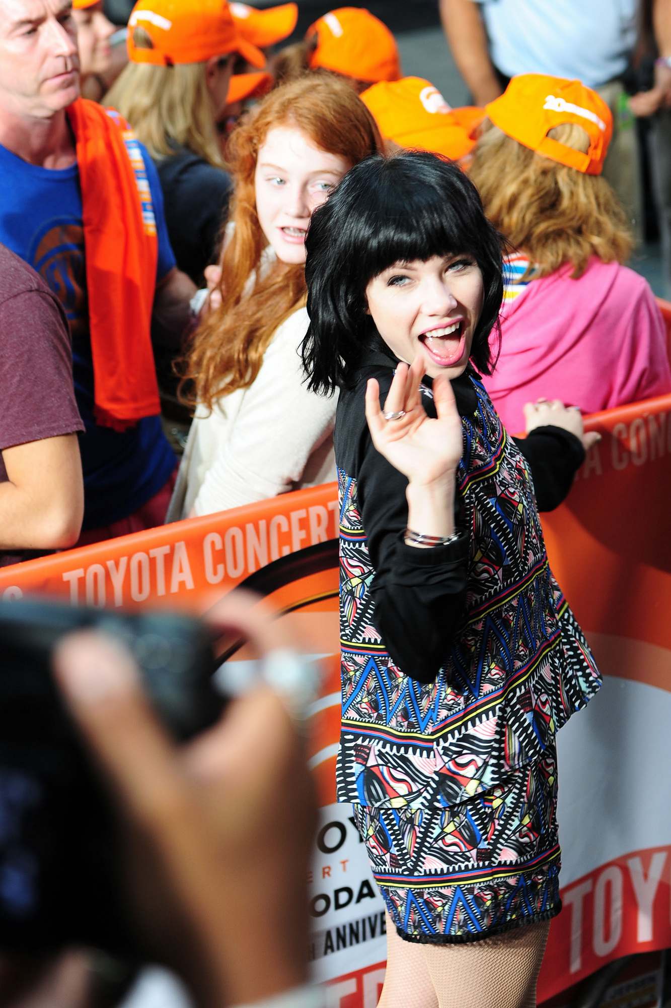 Carly Rae Jepsen Performs on The Today Show in NYC