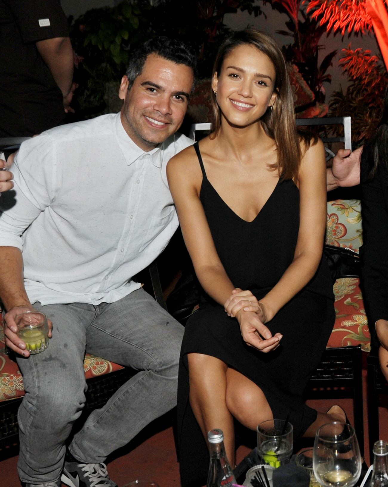 Cash Warren and Jessica Alba at Ball and Chain in Florida