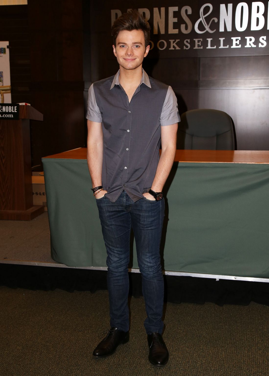 Chris Colfer at The Land of Stories: Beyonde Kingdoms Book Signing Event