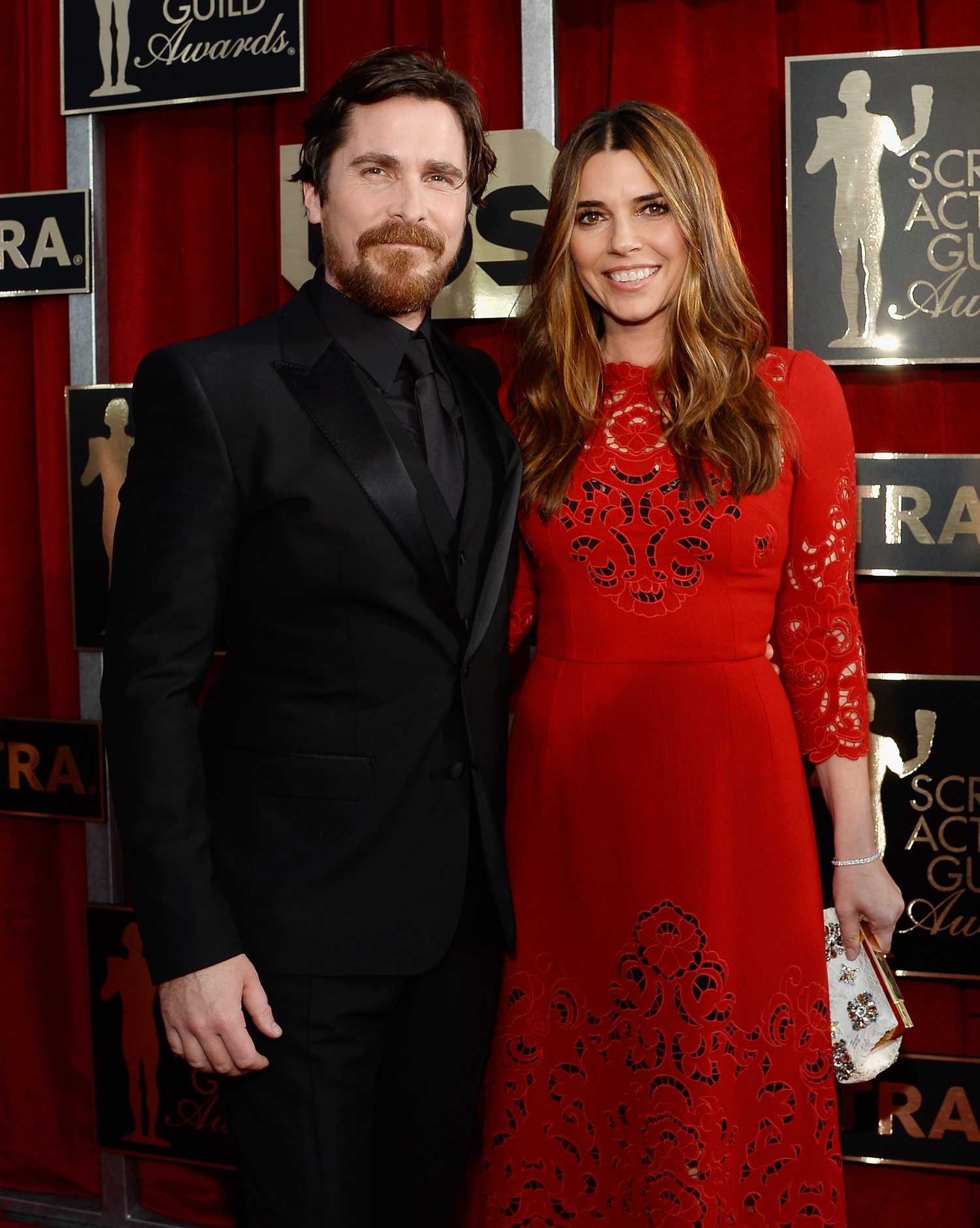 Christian Bale attendse Annual Screen Actors Guild Awards