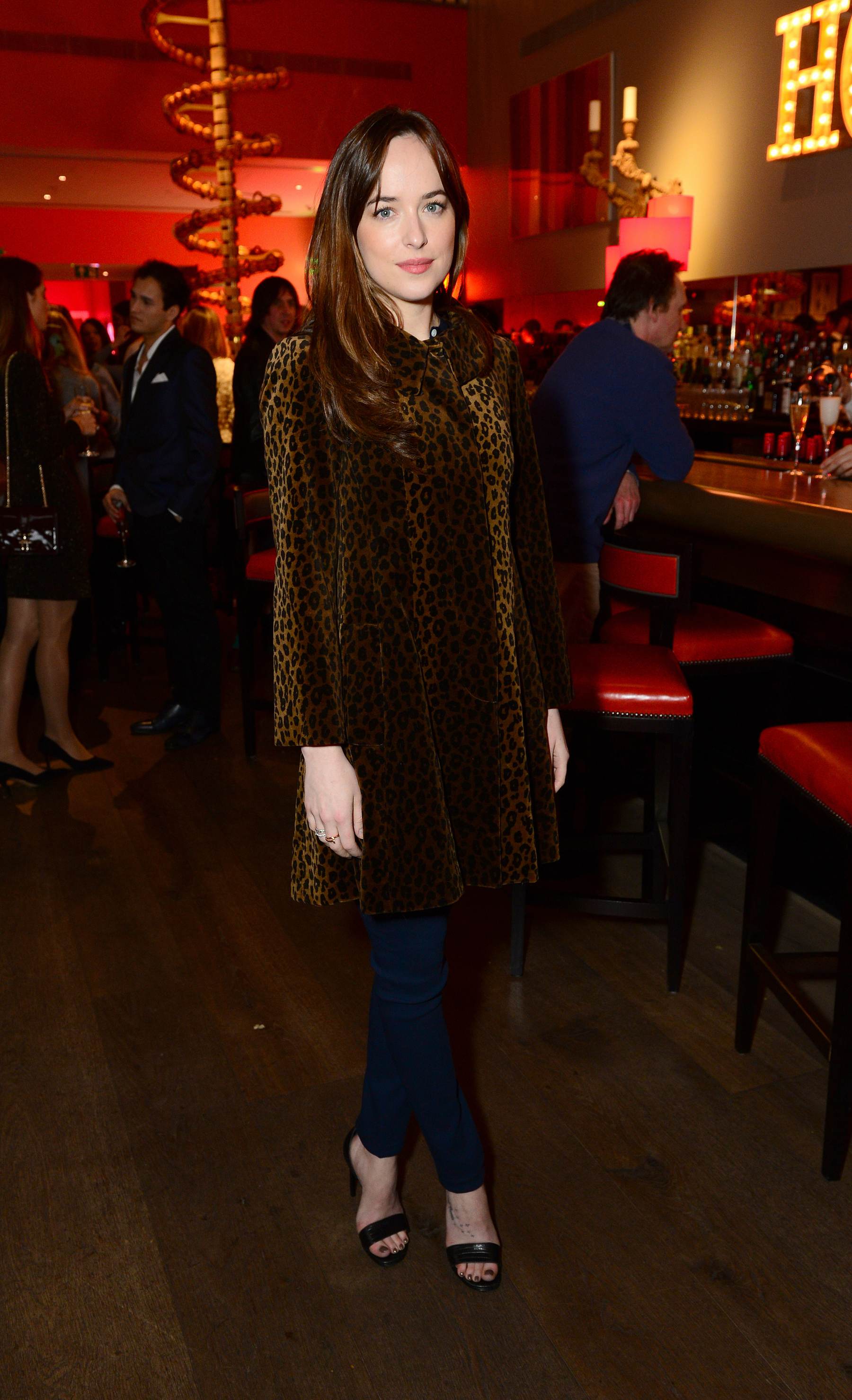 Dakota Johnson Arrives At A Bigger Splash London Screening Celeb Donut 