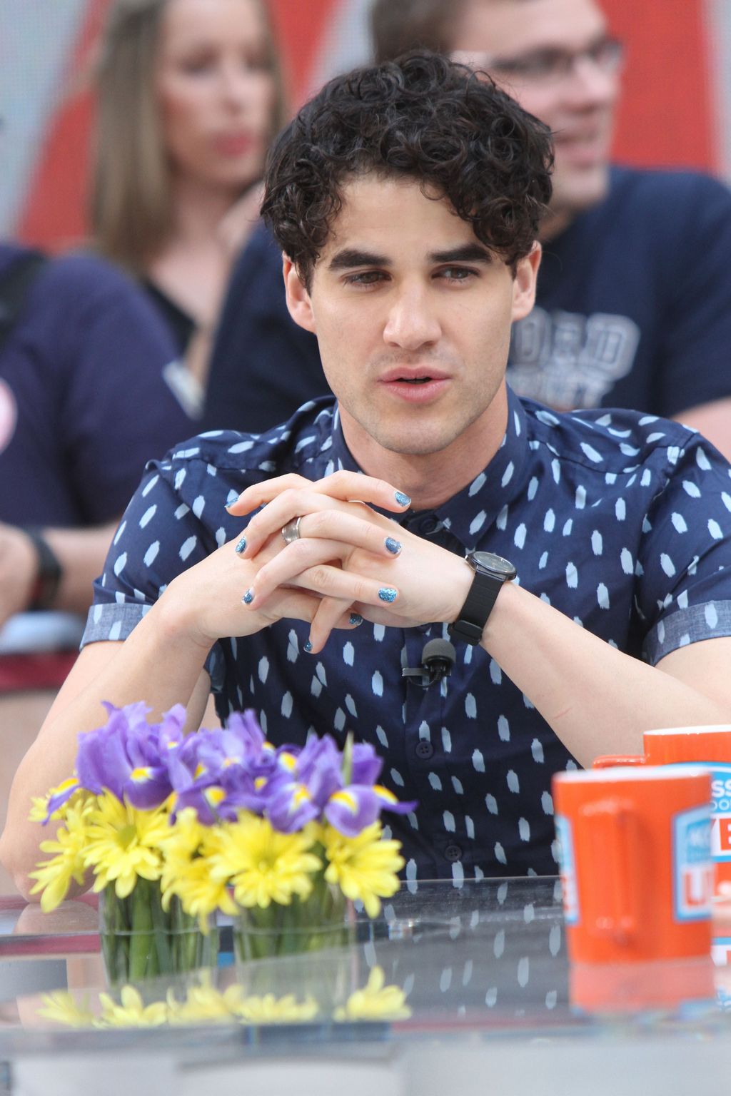 Darren Criss on Access Hollywood Live-2