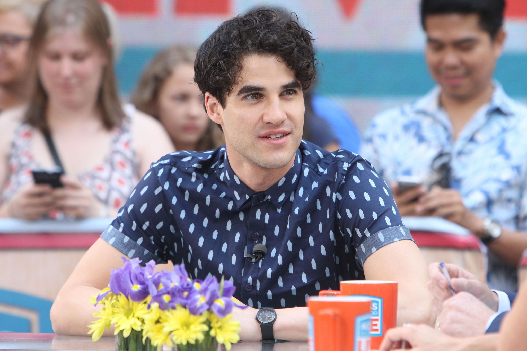 Darren Criss on Access Hollywood Live-3