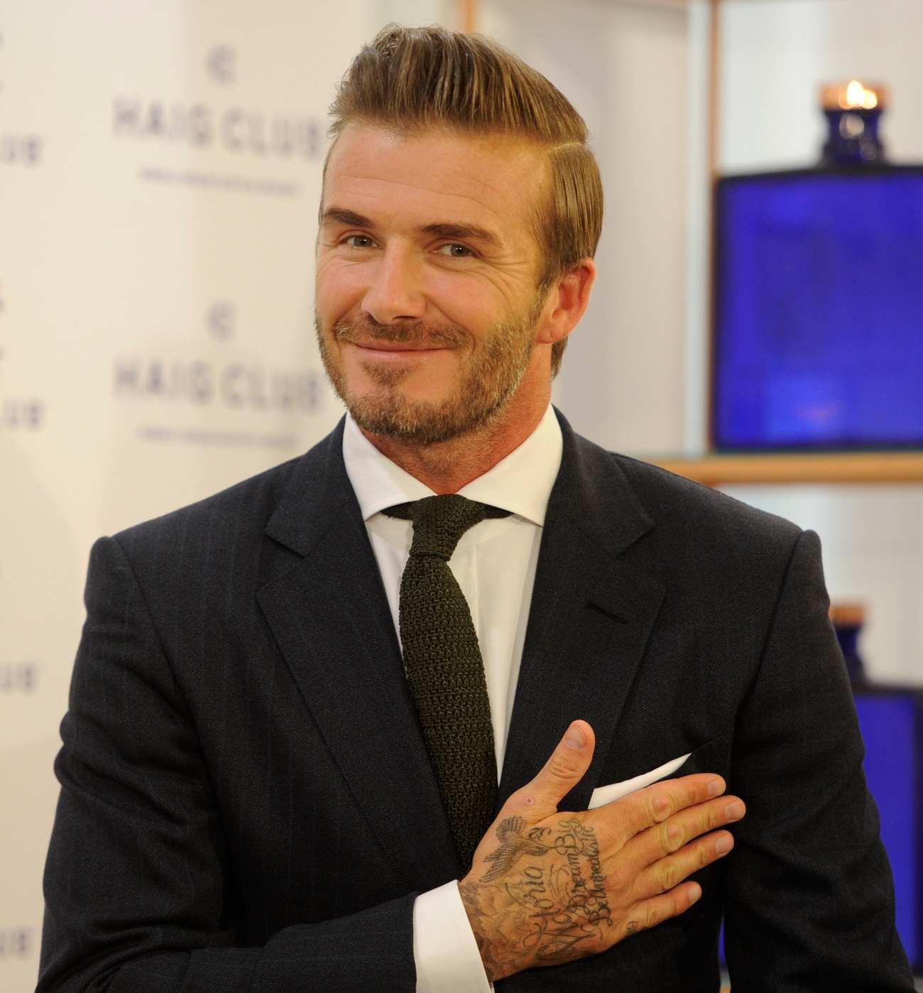 David Beckham and Alex Gonzalez Present Haig Club pop-upore – Celeb Donut