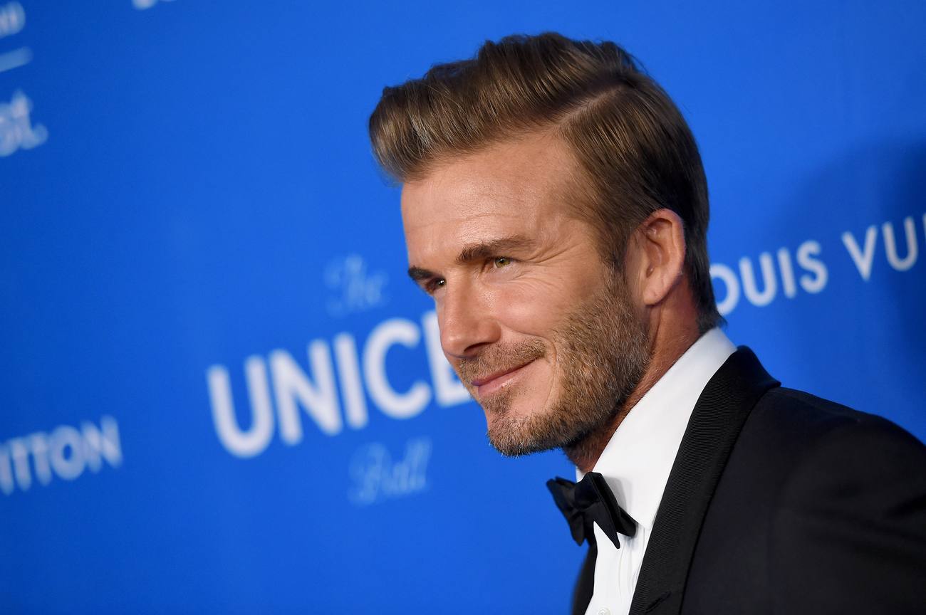 David Beckham arrives at Annual UNICEF Ball-4