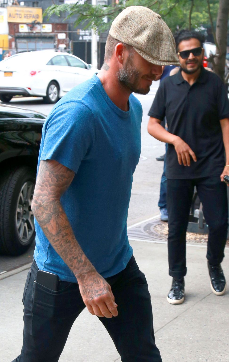 David Beckham ate Bowery Hotel in New York City-4