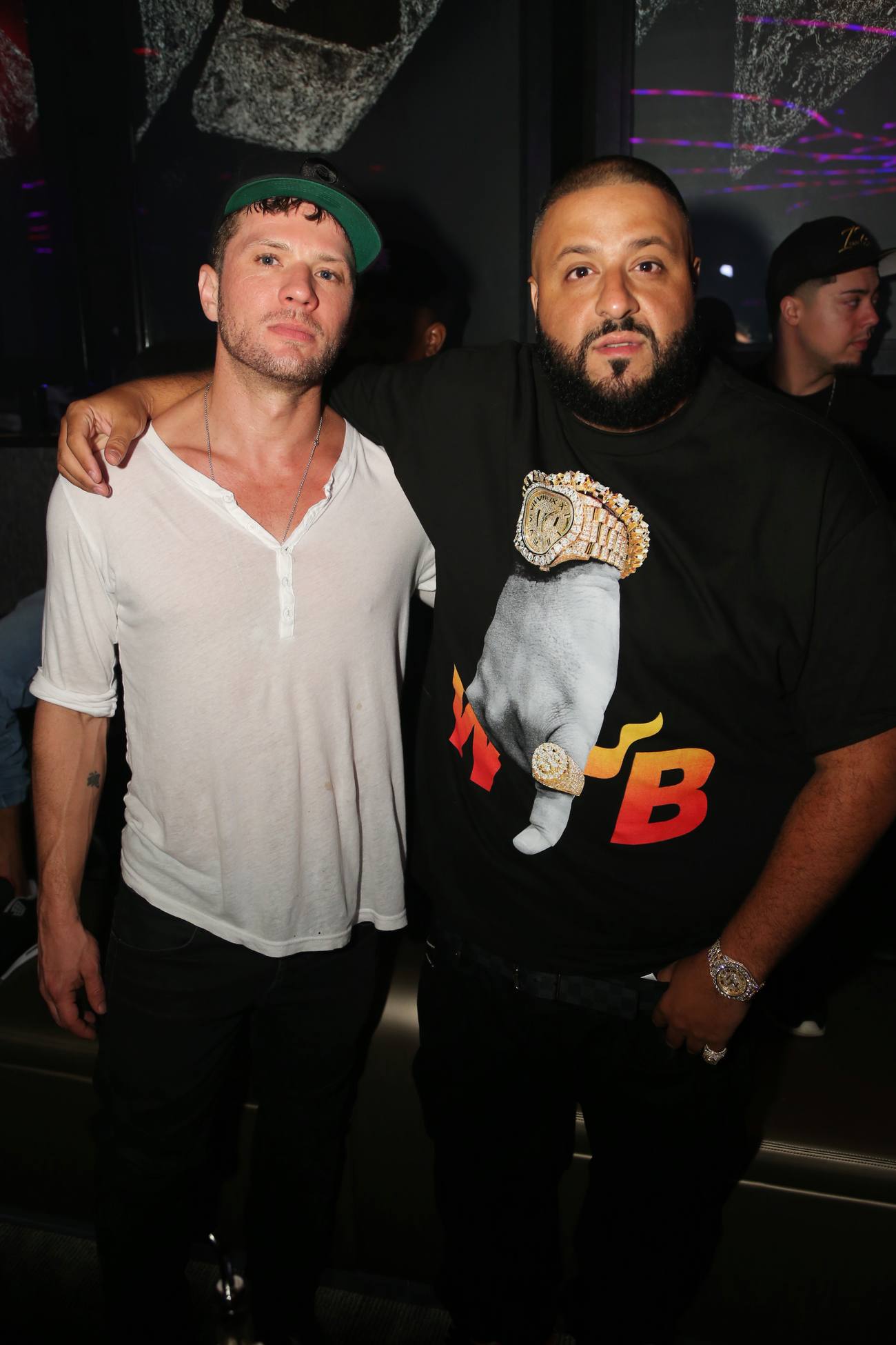 DJ Khaled, Ryan Phillippe And Quincy Combs at Rockwell