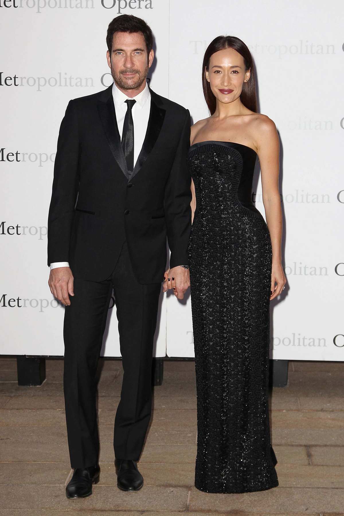 Dylan McDermott and Maggie Q at The Metropolitan Opera Season Opens with a Gala Premiere