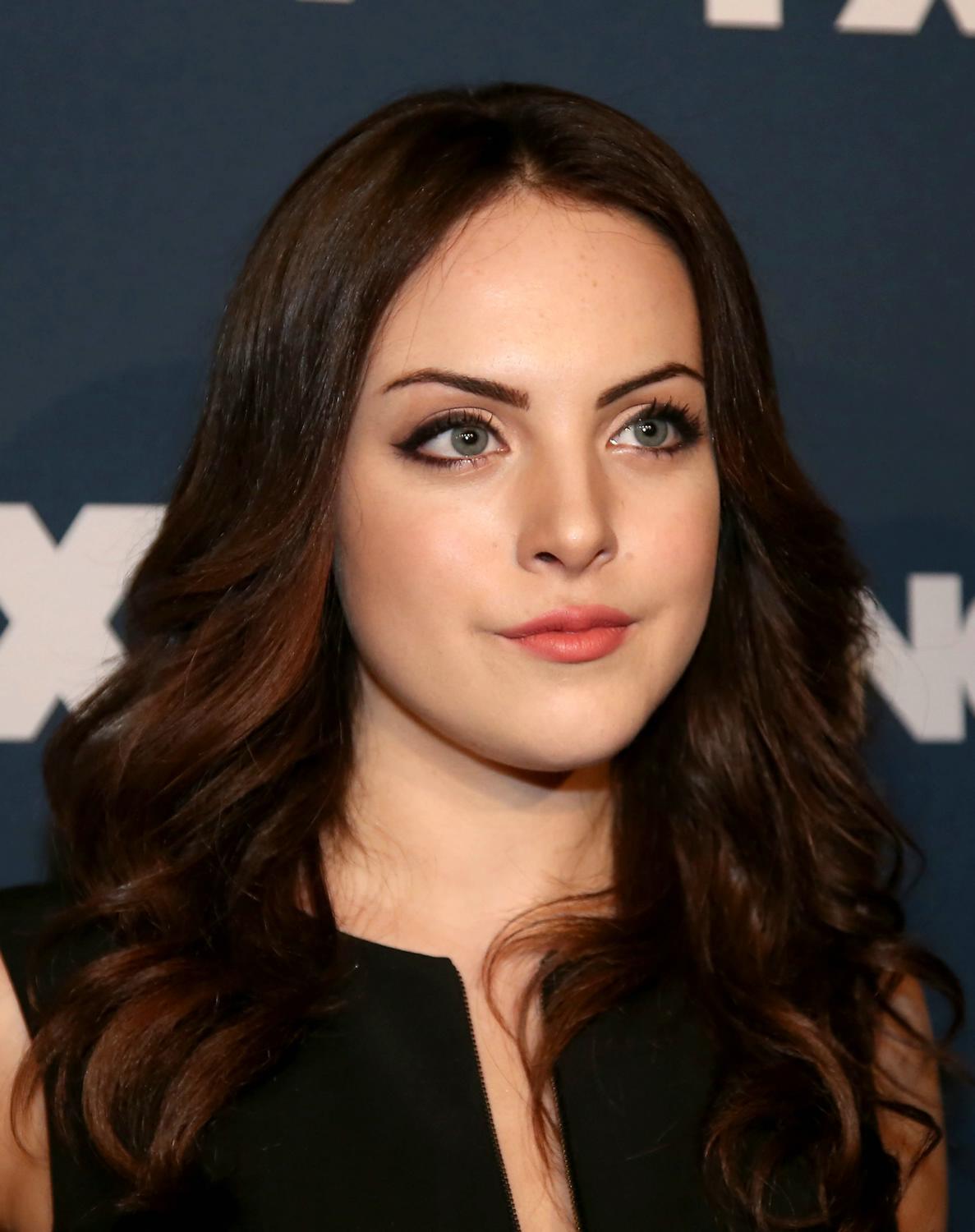 Elizabeth Gillies and Dennis Leary attendse FX Networks Upfront Bowling Party-2