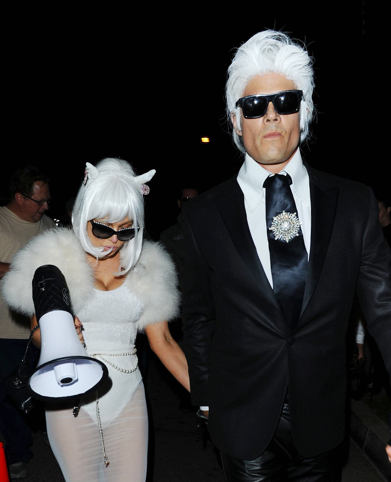Fergie and husband Josh Duhamel Arrive at Casamigos Tequila Halloween ...