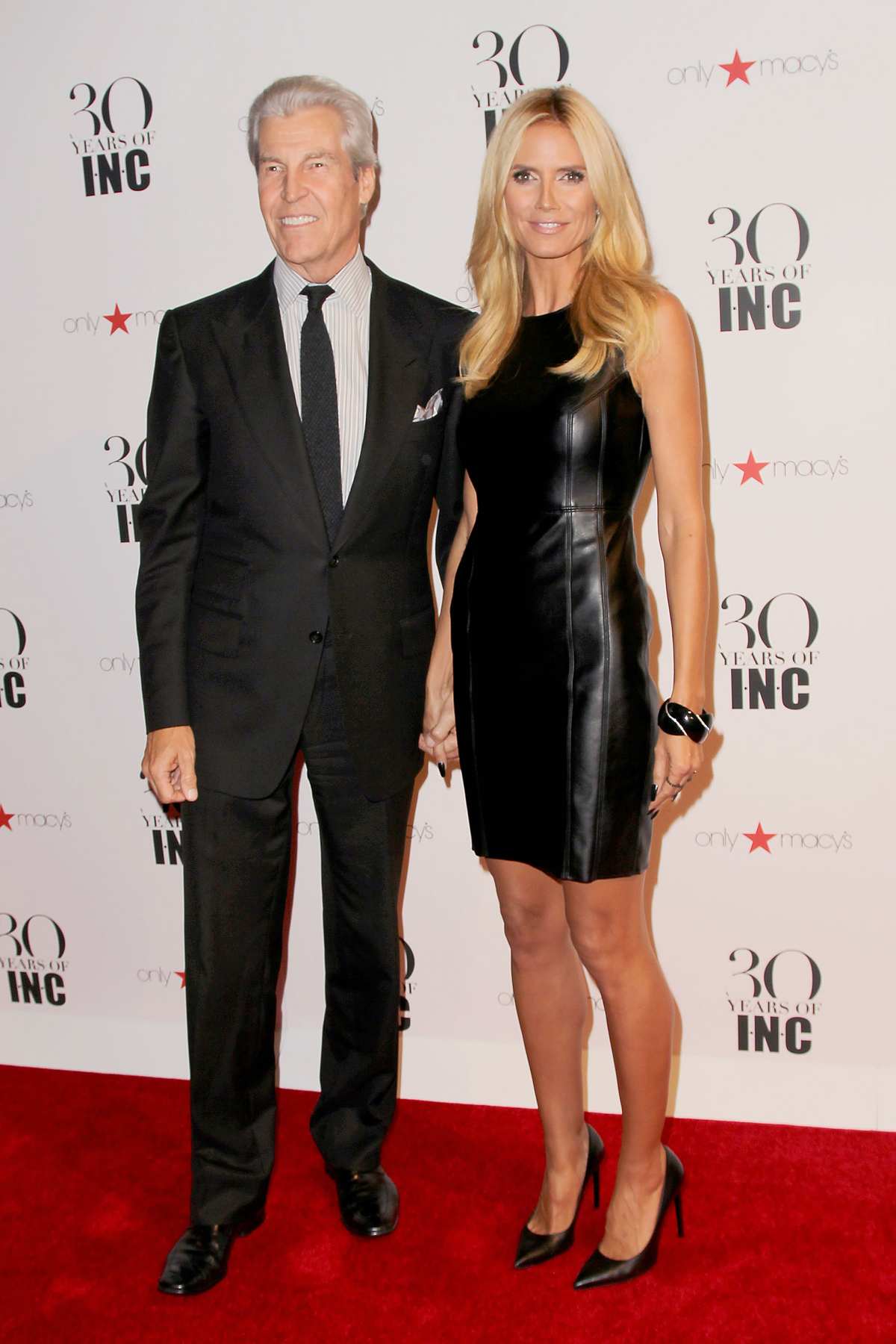 Heidi Klum and Gabriel Aubry Celebrate Inc International Concepts Years Celebration