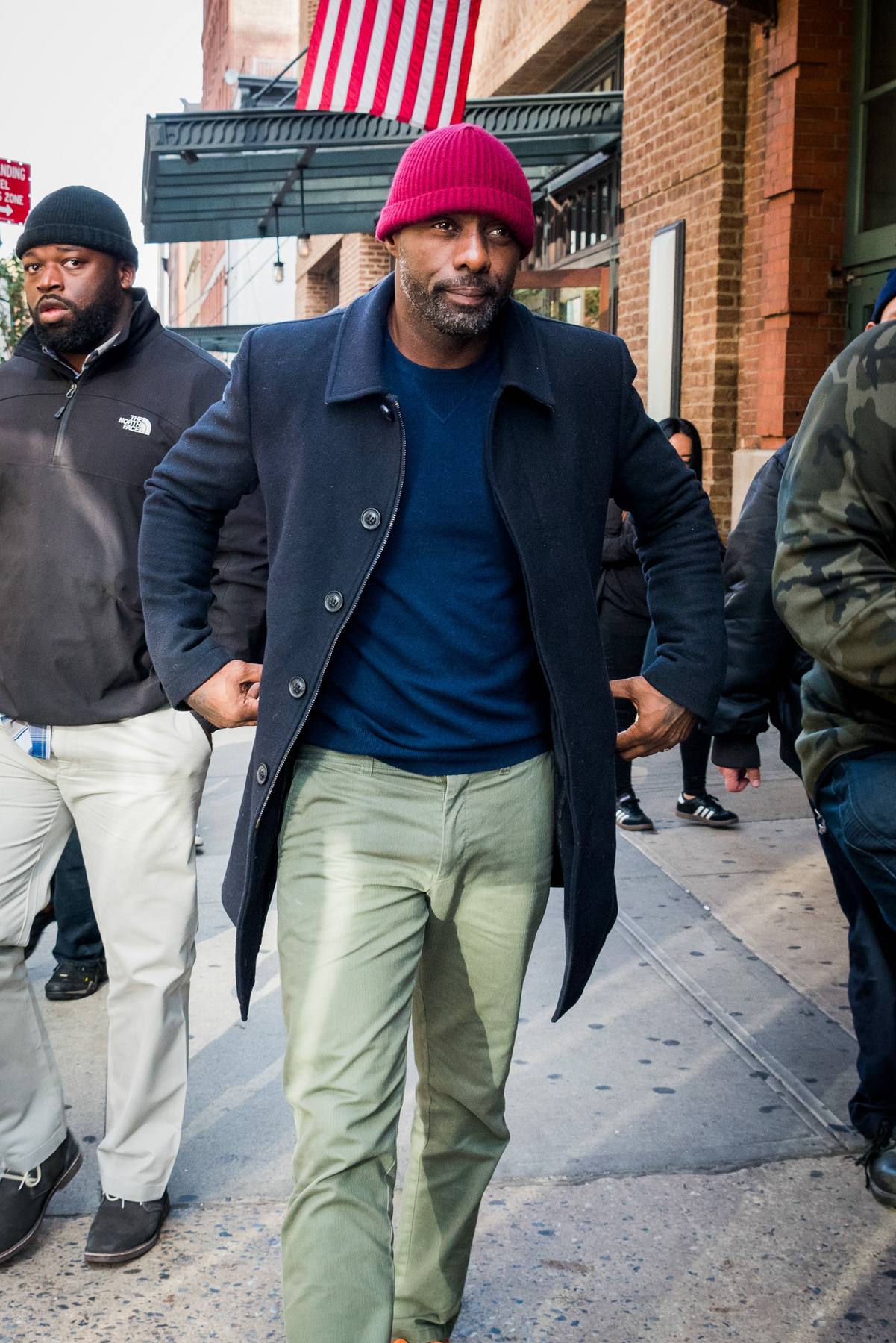 Idris Elba Is Christian Bales First Choice for Bond Idris Out in NYC