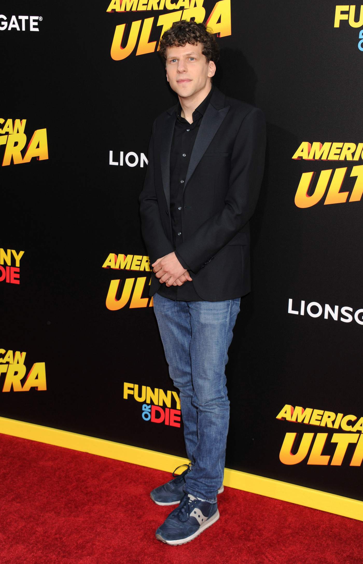 Jesse Eisenberg at American Ultra Los Angeles Premiere