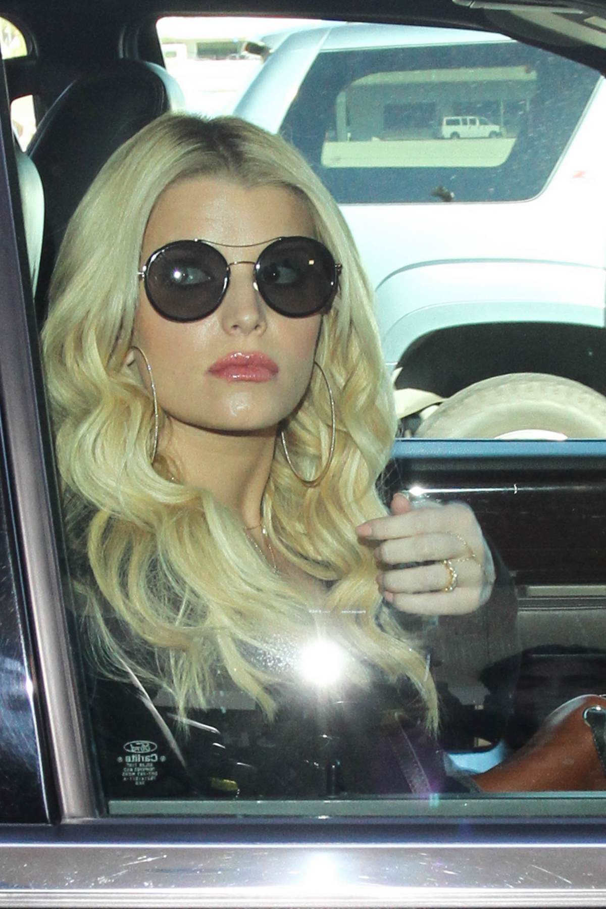 Jessica Simpson and Eric Johnson Arrive at LAX Airport