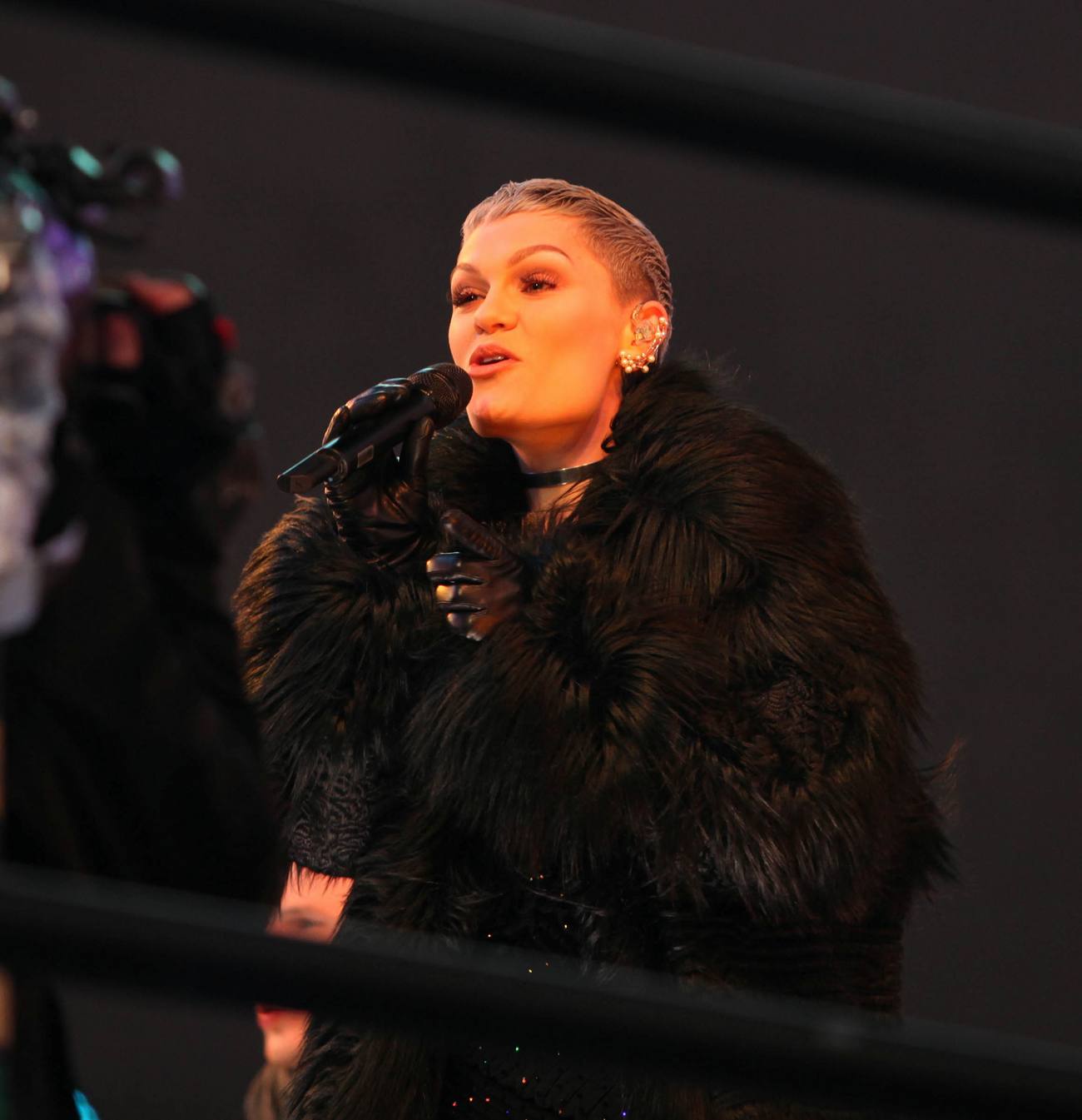 Jessie J performs at New Years Eve  Dec-1