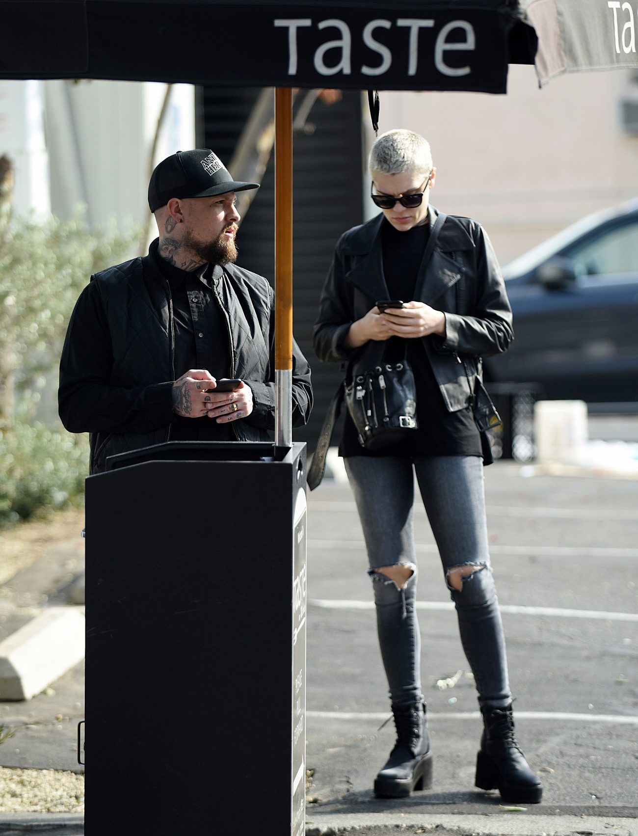Jessie J Spotted Out with Benji Madden at Tast Restaurant