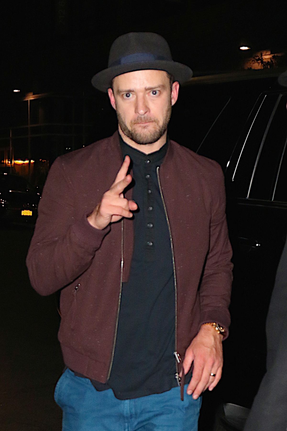 Justin Timberlake Hangs Out with Robin Thicke and His Girlfriend at Oak