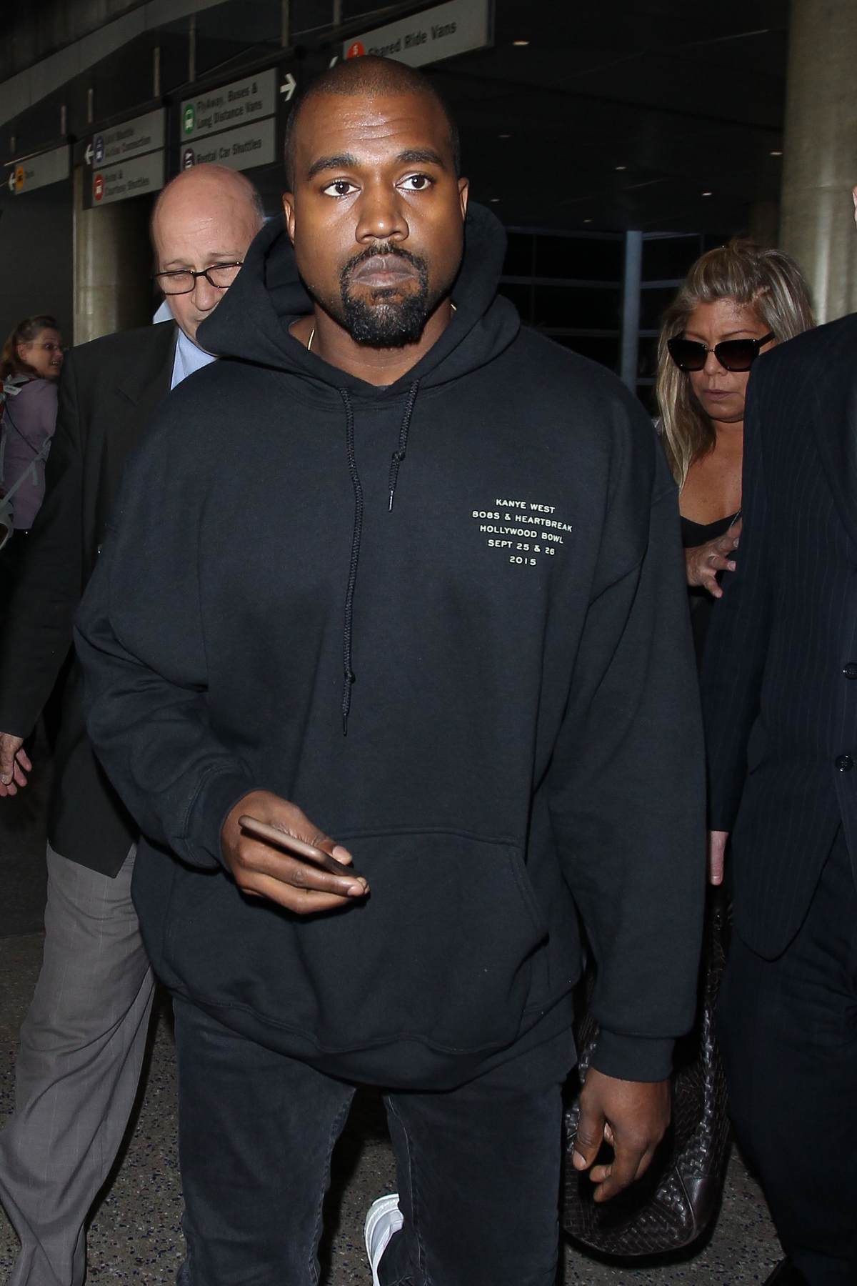 Kanye West Arrives at LAX Airport – Celeb Donut