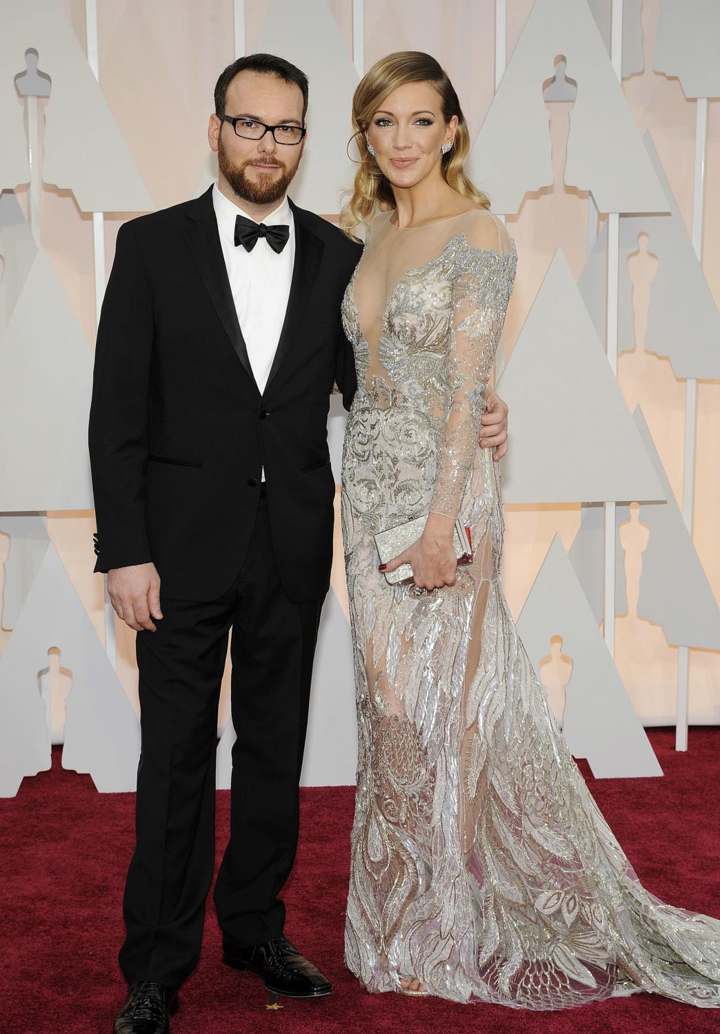 Katie Cassidy and Dana Brunetti attende Annual Academy Awards