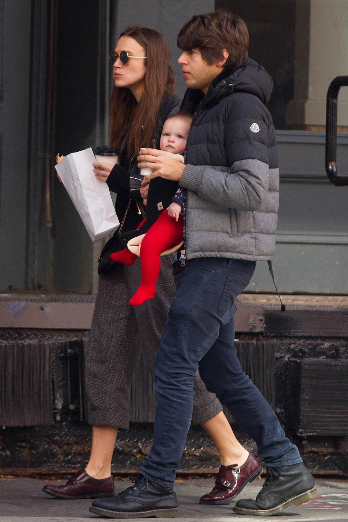 Keira Knightley and James Righton Family Day in New York