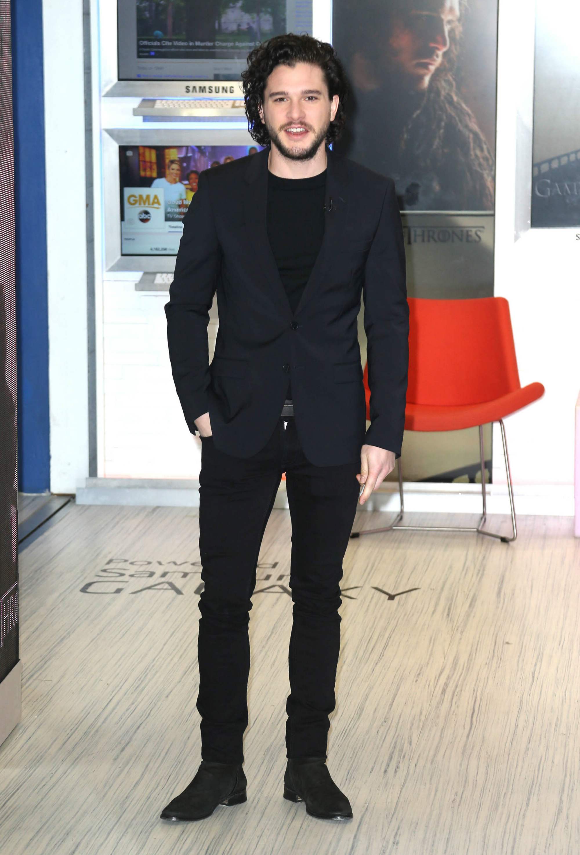 Kit Harrington Visits Good Morning America