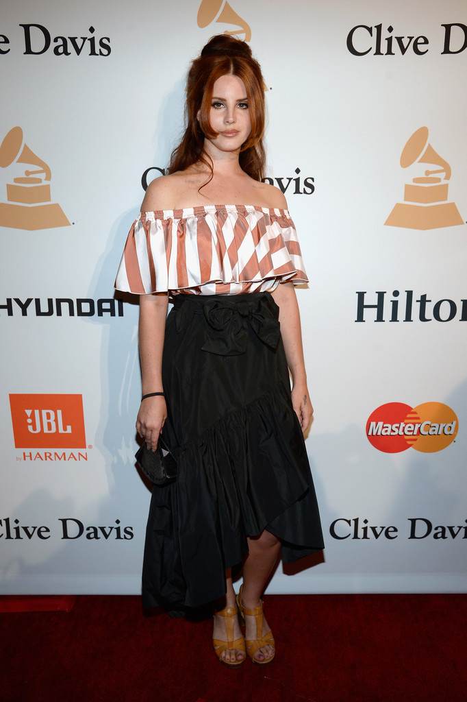 Lana Del Rey at Clive Davis Pre Grammy Gala – Celeb Donut