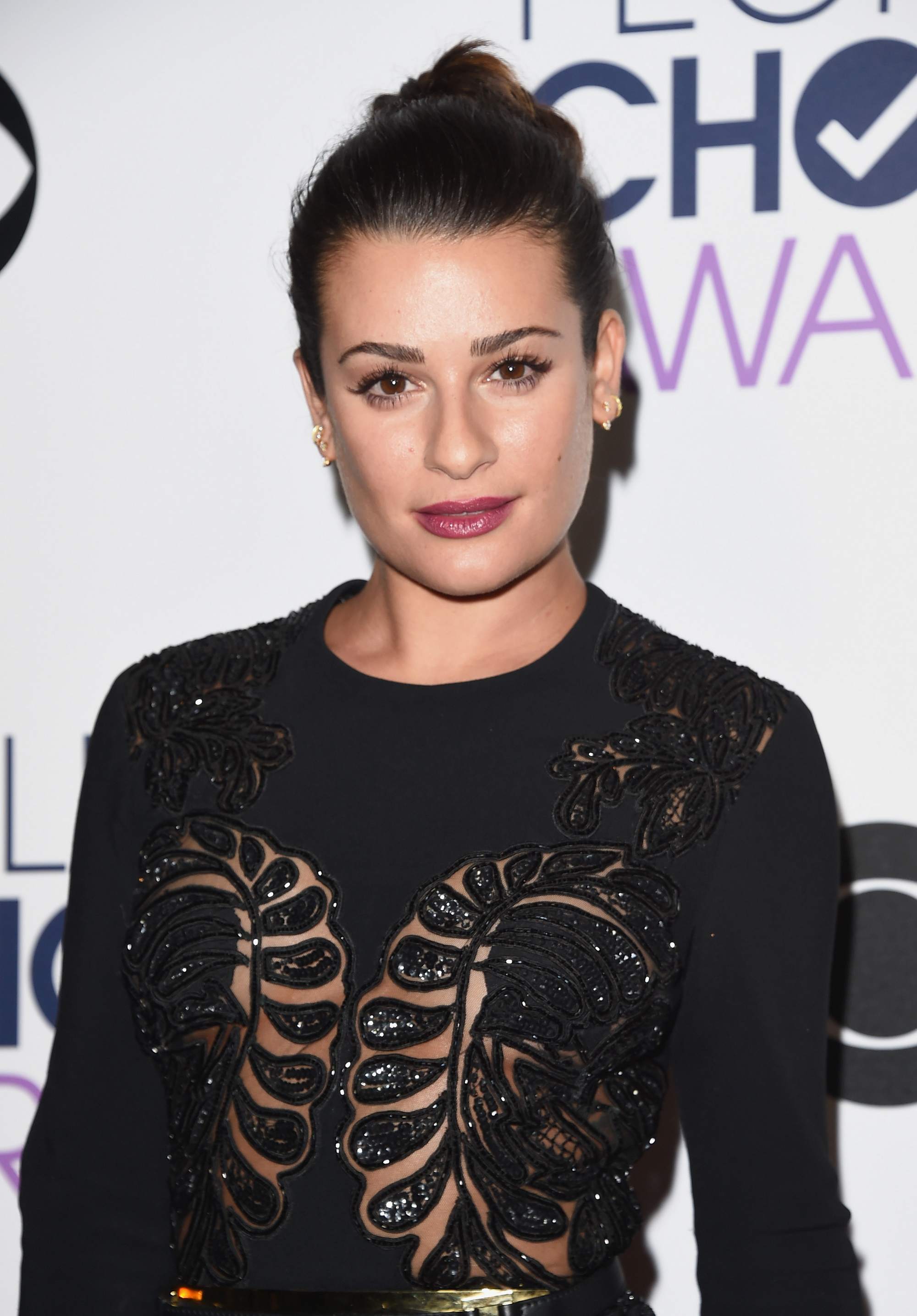Lea Michelle at Peoples Choice Awards on