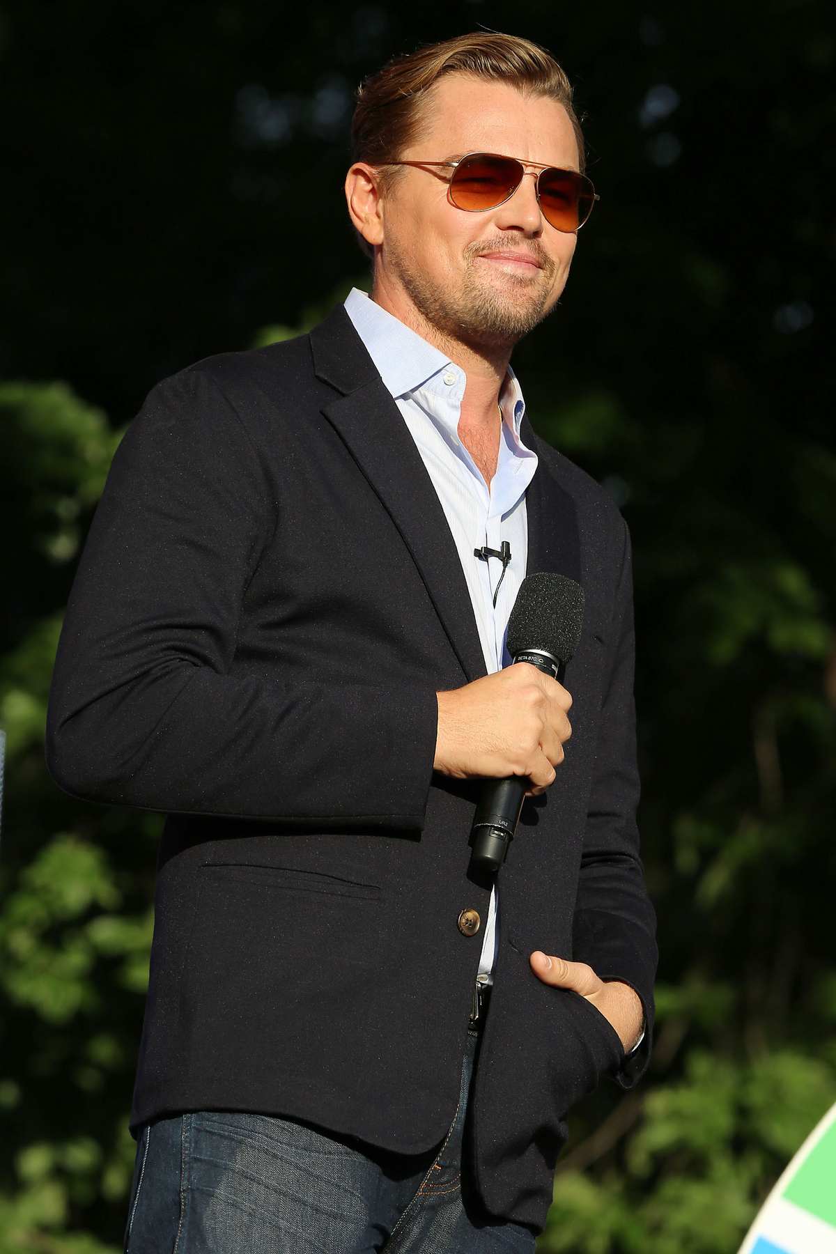 Leonardo Dicaprio At Global Citizen Festival Celeb Donut 