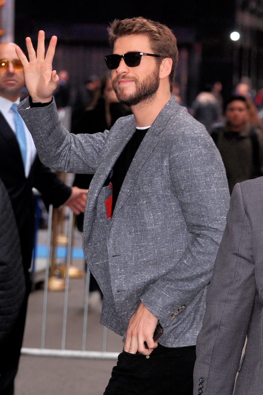 Liam Hemsworth In New York City