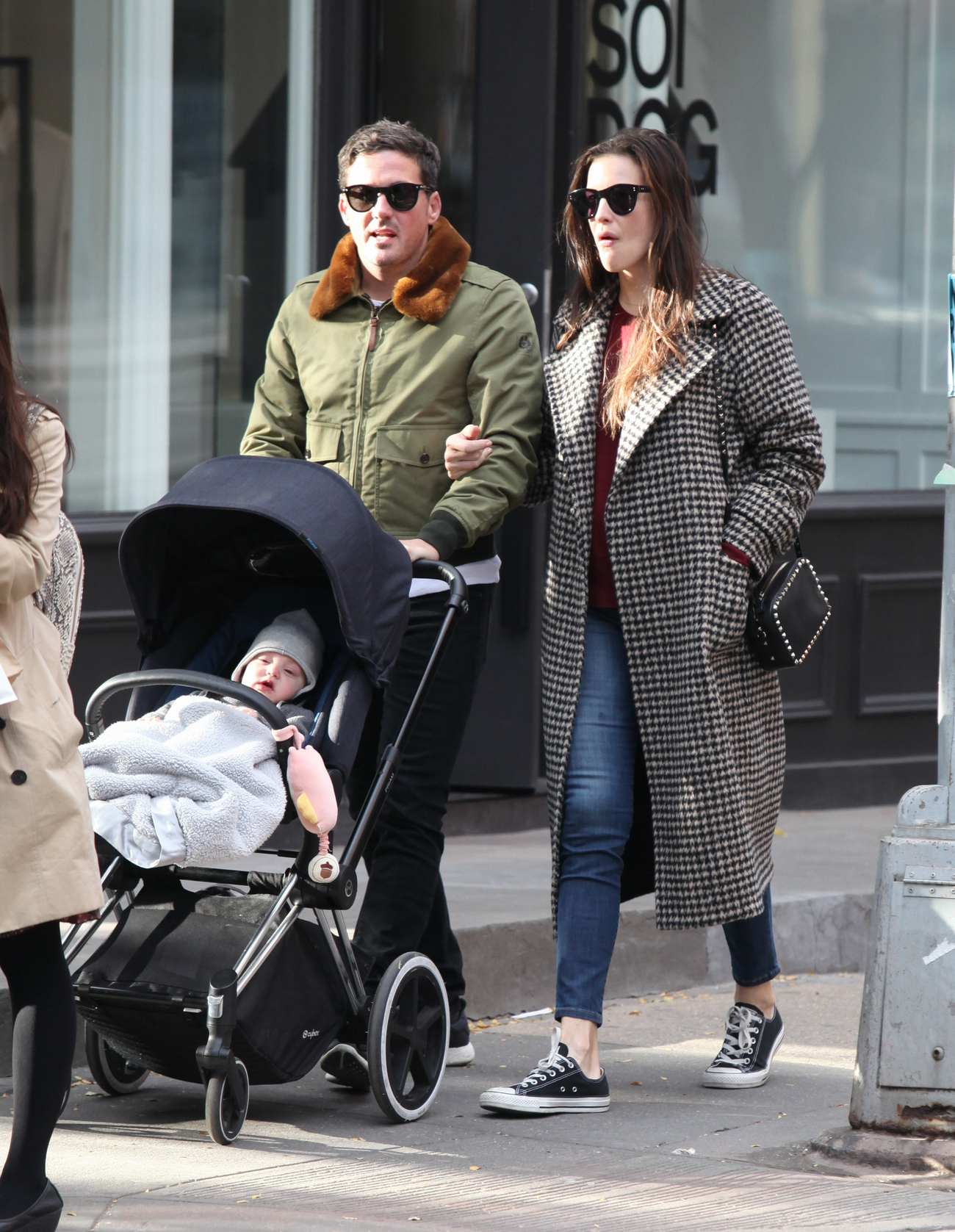 Liv Tyler and Dave Gardner Shopping in West Village – Celeb Donut