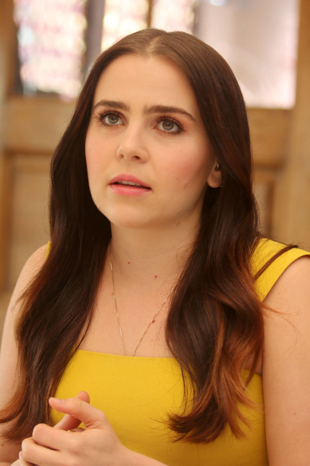 Mae Whitman At The Duff Press Conference