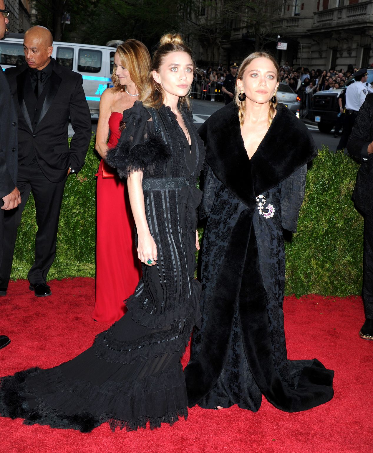 Mary Kate and Ashley Olsen at China: Through The Looking Glass Costume Institute Benefit Gala