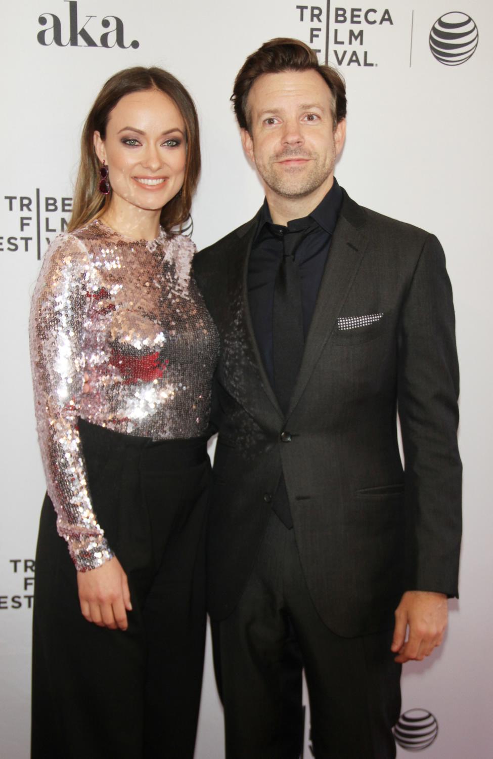 Olivia Wilde and Jason Sudeikis at Meadowland Tribeca Film Festival Premiere