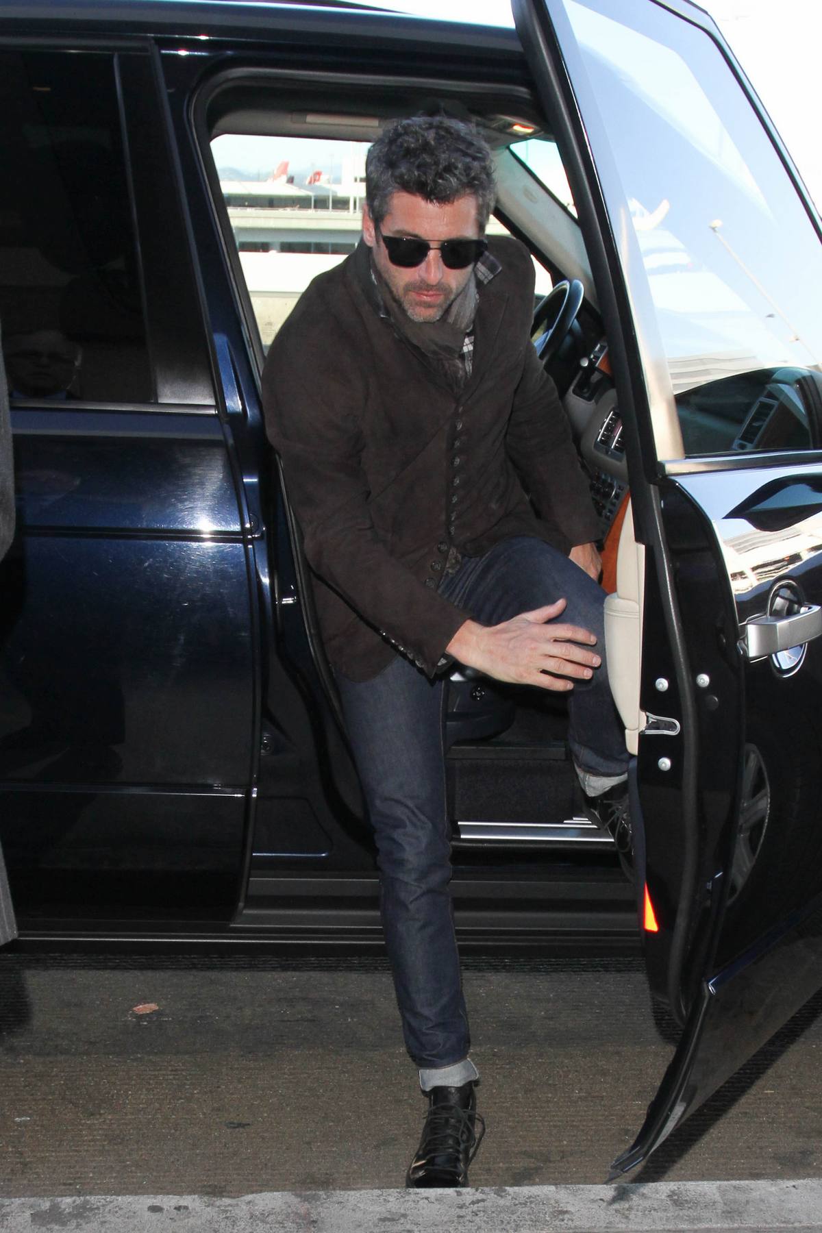 Patrick Dempsey Arrives at LAX Airport