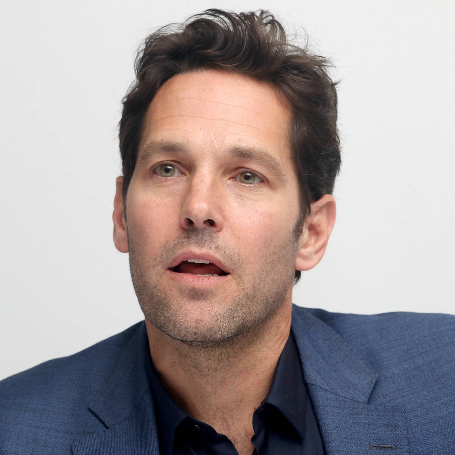Paul Rudd at Press Conference for Ant-Man Movie-2