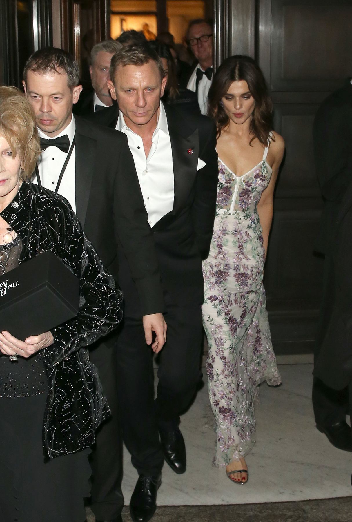 Rachel Weisz and Daniel Craig Arrives at Spectre Film Premiere After Party