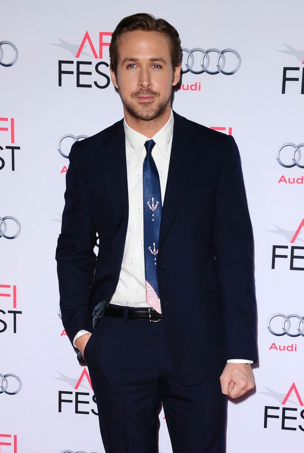 Ryan Gosling arrives at The Big Short Closing Night Gala Screening AFI ...