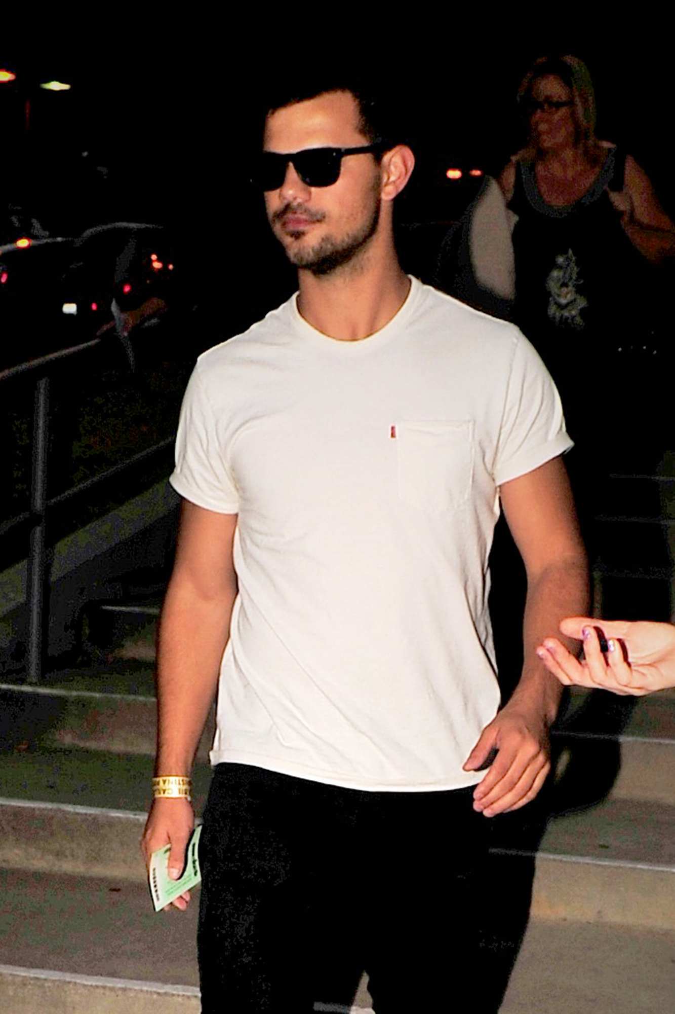 Taylor Lautner and Alessandra Torresani Date Night at Colbie Caillat Concert