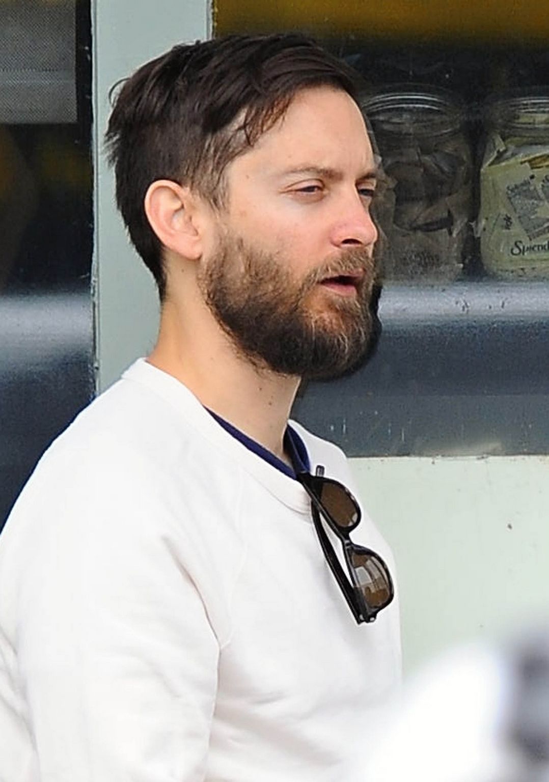 Tobey Maguire in Brentwood, California-2