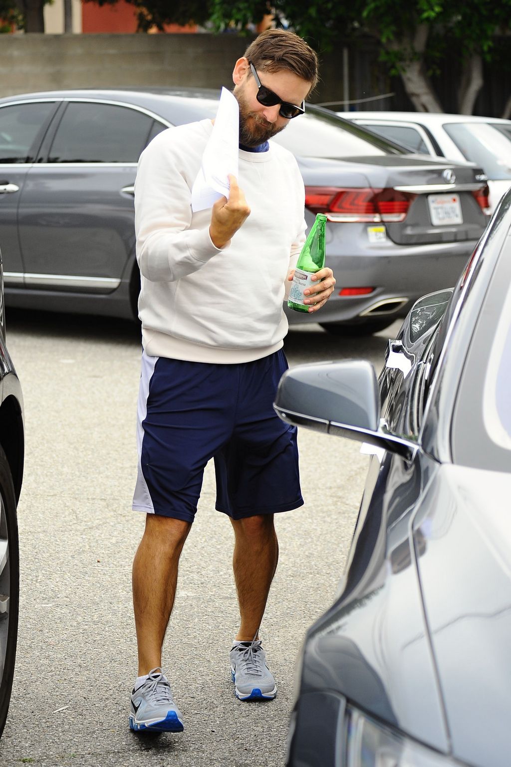 Tobey Maguire in Brentwood, California-4