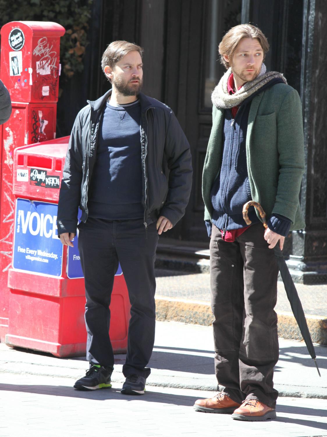 Tobey Maguire looking at apartments in SoHo-1