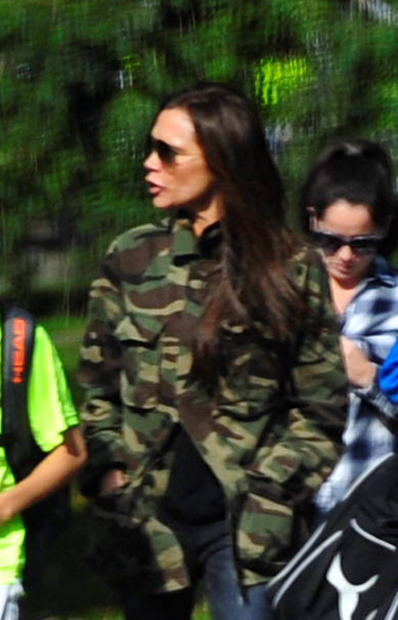 Victoria Beckham Out with Her Sons in LA