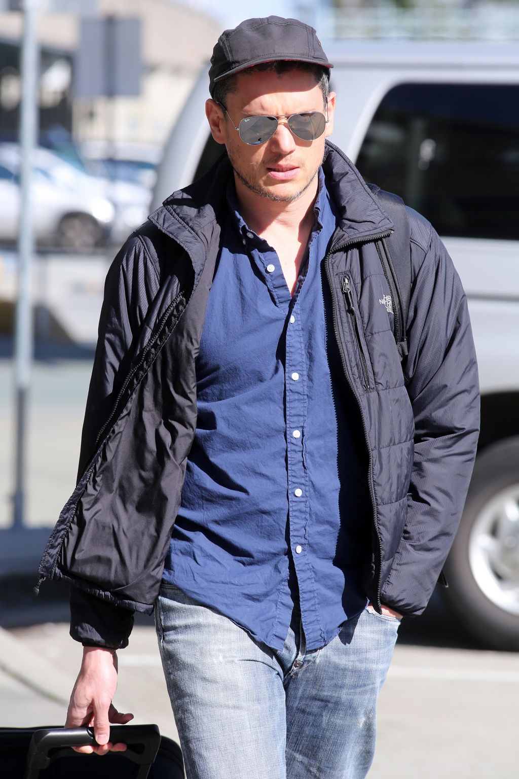 Wentworth Miller Arrives in Vancouver, Canada – Celeb Donut